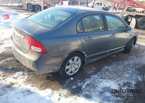 2011 Honda Civic Lx из США, поврежденный, VIN 19XFA1F54BE012890